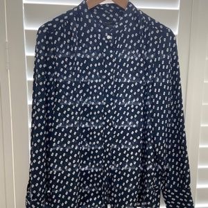 Ann Taylor Factory Long Sleeve Blouse